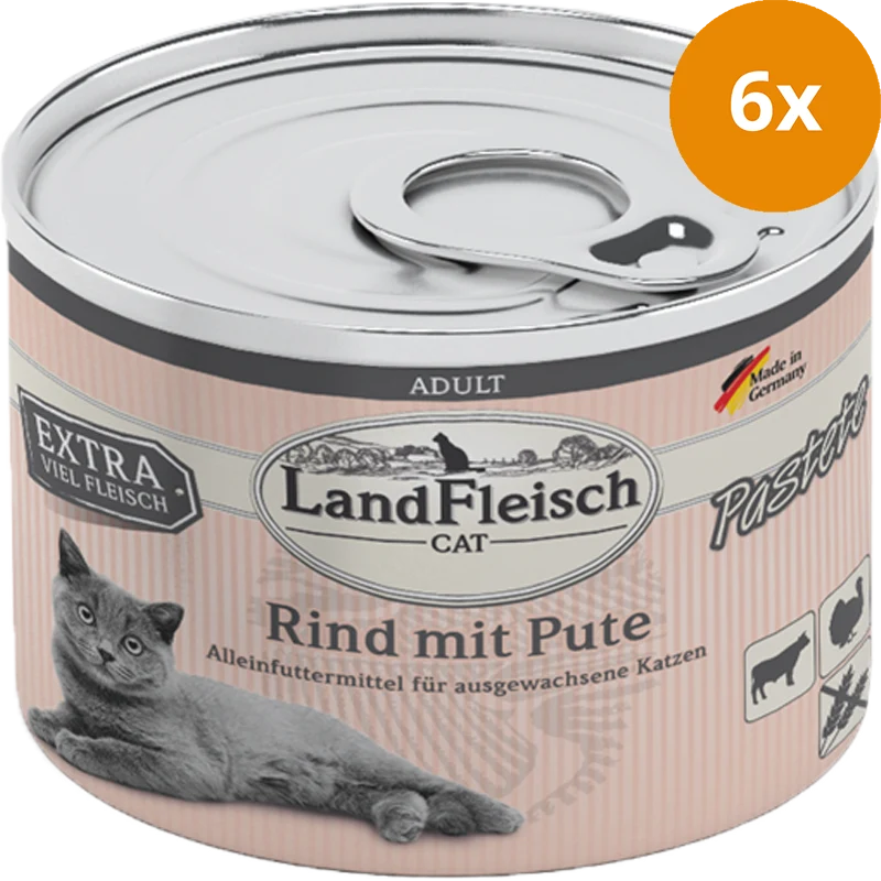 LandFleisch Pastete Rind & Pute 195 g