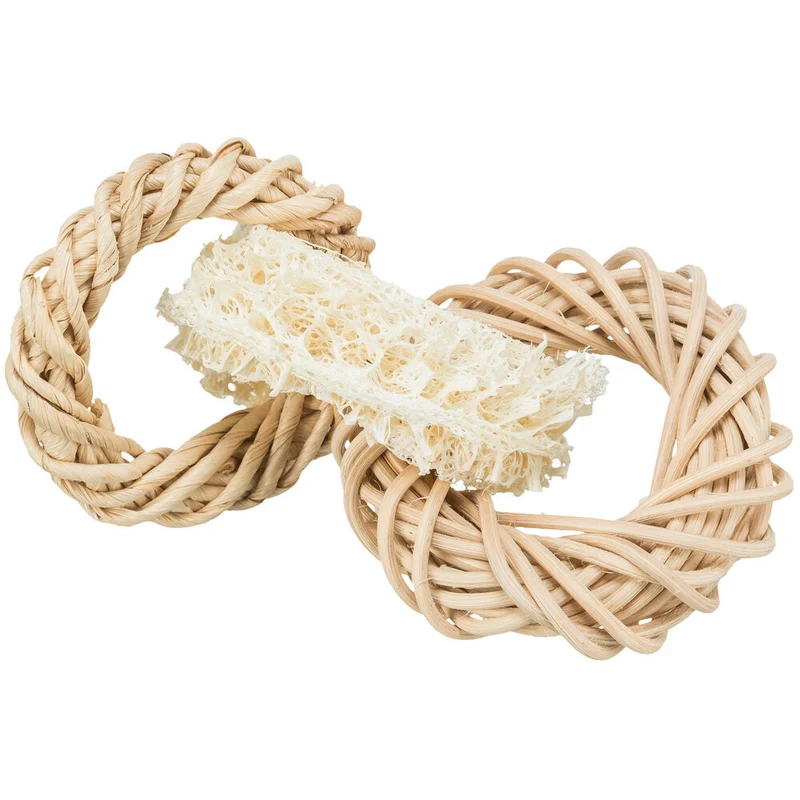 Luffa-Spielzeug mit Rattan
