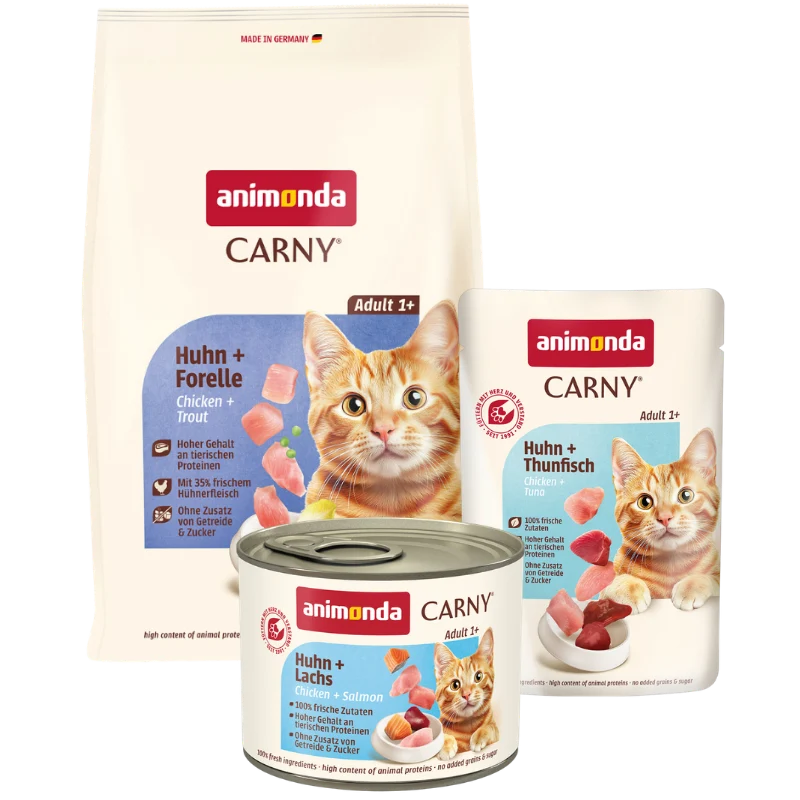 Probierpaket animonda Carny Adult Huhn & Fisch