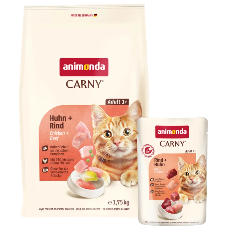 Probierpaket animonda Carny Adult Huhn & Rind