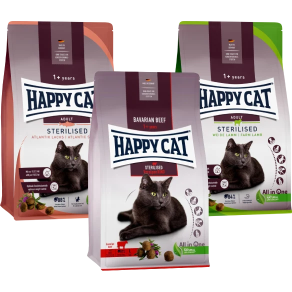 Probierpaket Happy Cat Sterilised