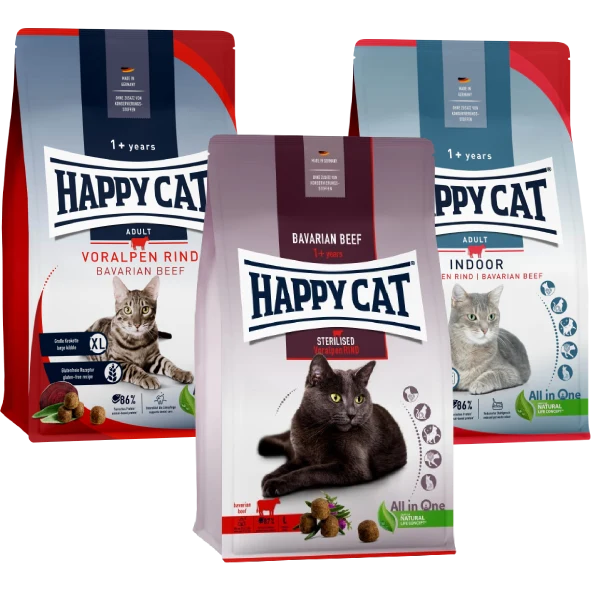 Probierpaket Happy Cat Voralpen Rind