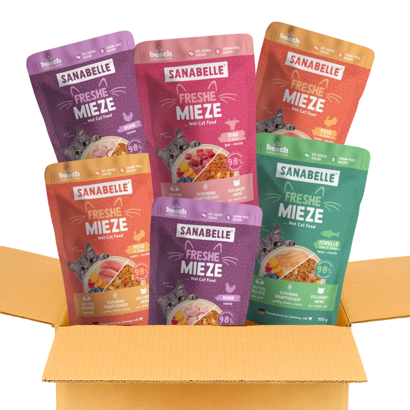 Sanabelle Freshe Mieze Mixpaket 10 x 100 g