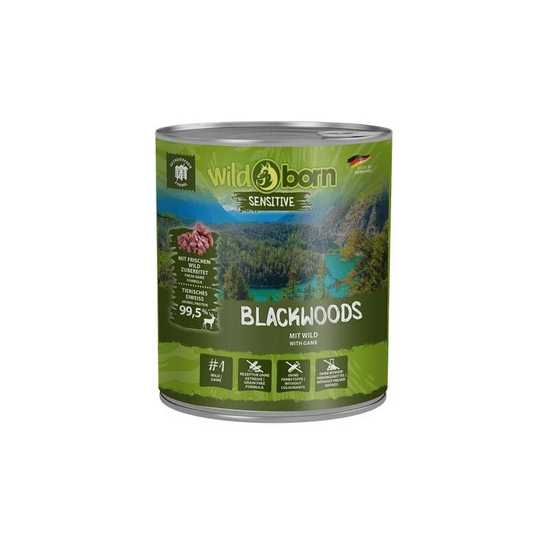 Dose Blackwoods mit Wild