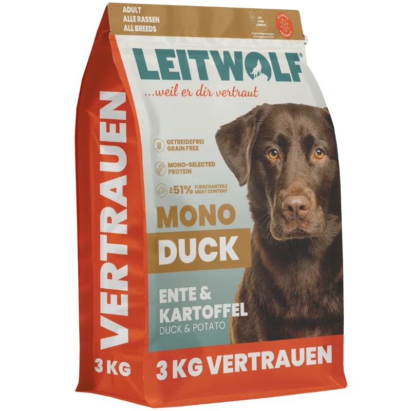 Leitwolf Mono Adult Ente & Kartoffel