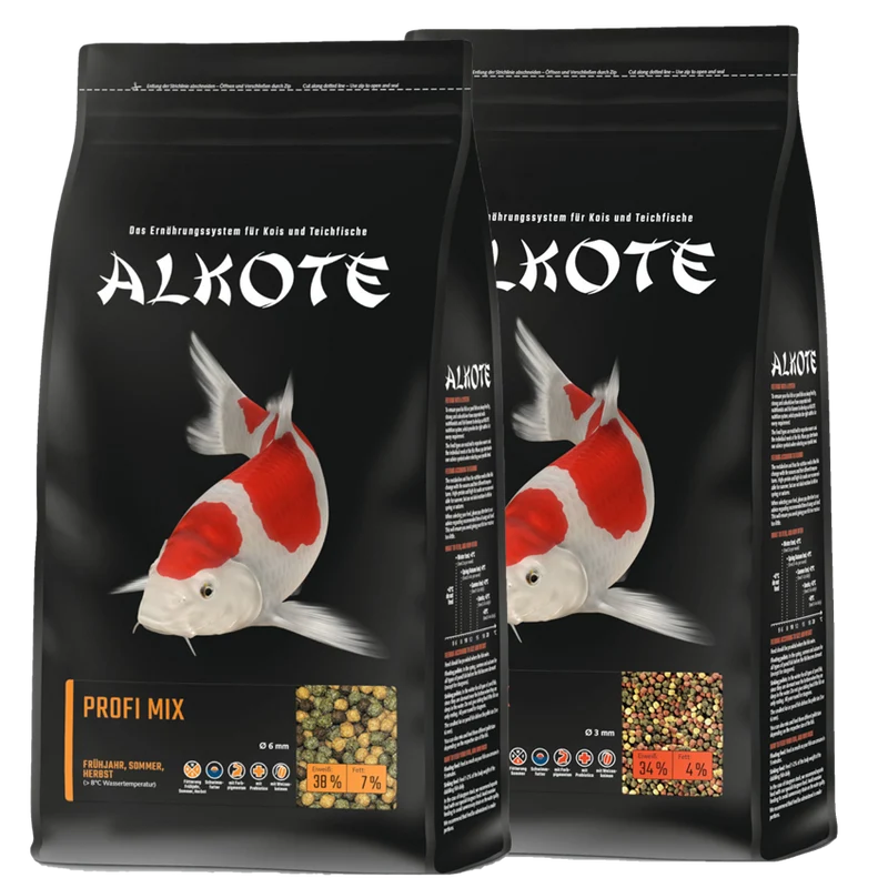 Kombipaket ALKOTE Profi-Mix 6 mm 9 kg + ALKOTE Multi-Mix 3 mm 9 kg
