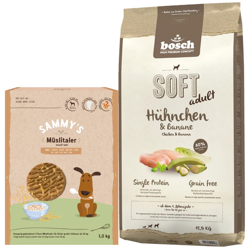 Kombipaket bosch Banane & Müsli