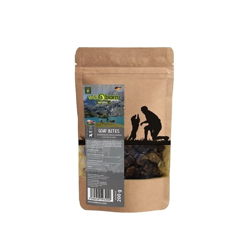 Wildborn Natural Goat Bites Hundesnack