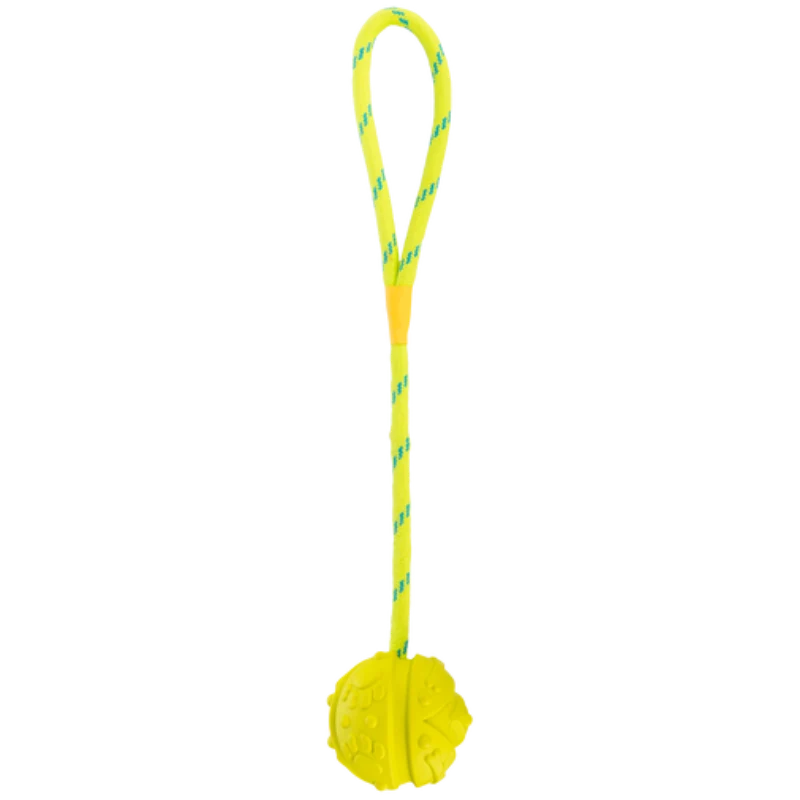 TRIXIE Ball am Seil, Naturgummi