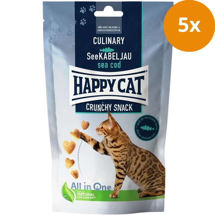 Happy Cat Culinary Crunchy See-Kabeljau 70 g