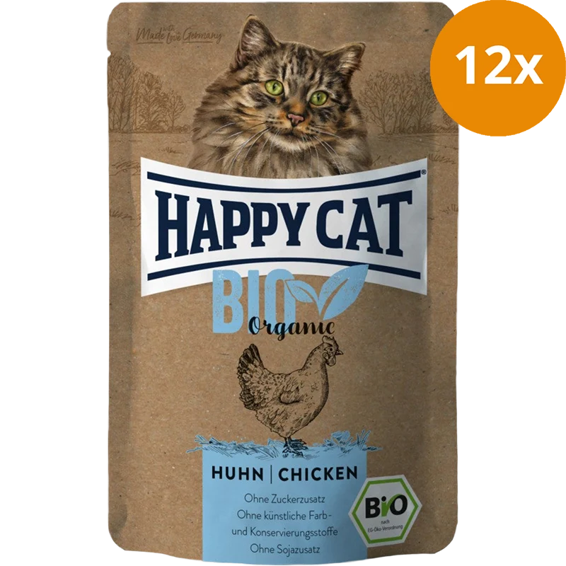 Happy Cat Pouch Bio Huhn 85 g