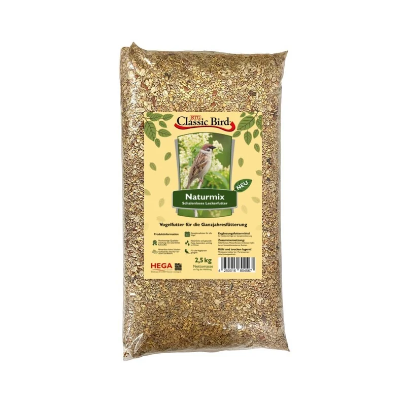 Classic Bird Naturmix Ganzjahres Vogelfutter