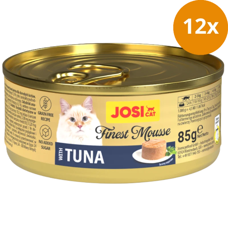 Josera JosiCat Finest Mousse with Tuna 85 g