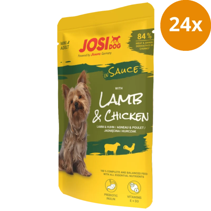 Josera JosiDog Mini Lamb & Chicken in Sauce 100 g