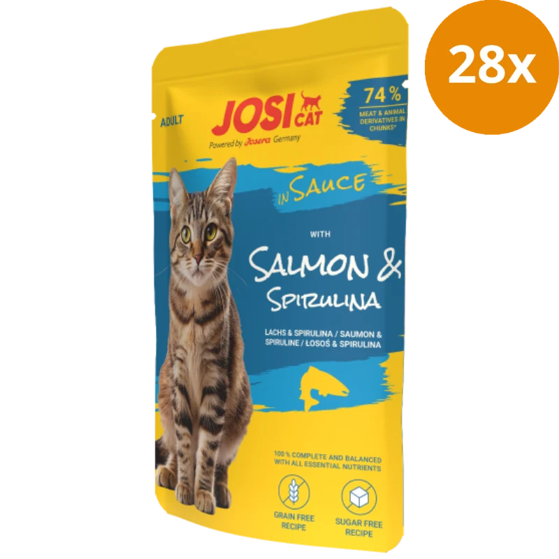 Josera JosiCat with Salmon in Sauce 85 g