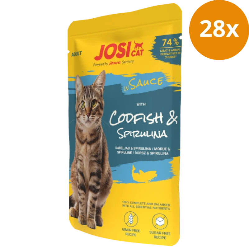 Josera JosiCat with Codfish in Sauce 85 g