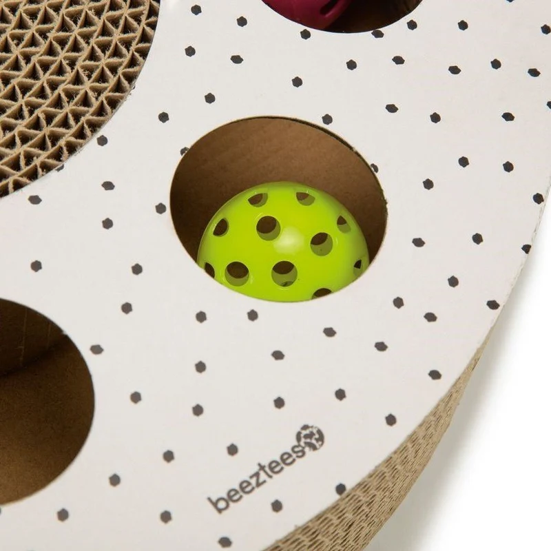 Kratzspielzeug mit Ball