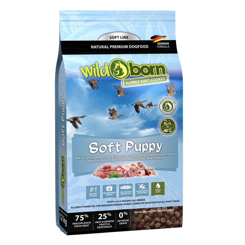 Wildborn Soft Puppy mit frischem Fleisch & Fisch