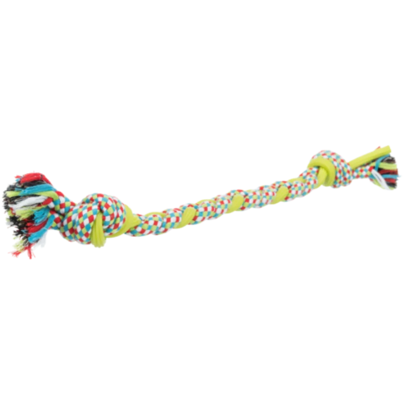 TRIXIE Spieltau mit eingeflochtenem TPR, Baumwolle