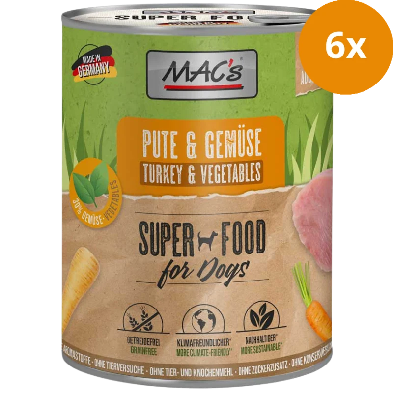 MAC's Dog Pute & Gemüse 800 g