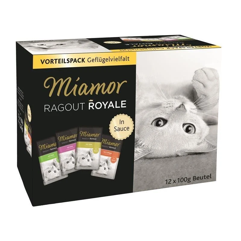 Ragout Royale Katzenfutter Geflügelvielfalt in Sauce Multi Box