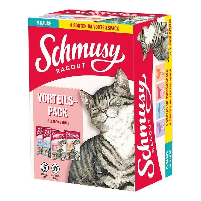 Katzenfutter Ragout in Sauce Vorteilspack
