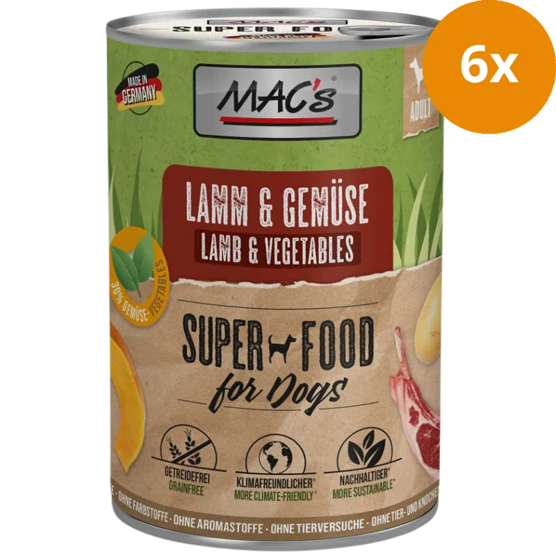 MAC's Dog Lamm & Gemüse 400 g