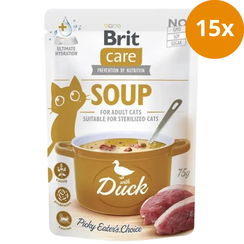 Brit Care Cat Soup with Duck 75 g
