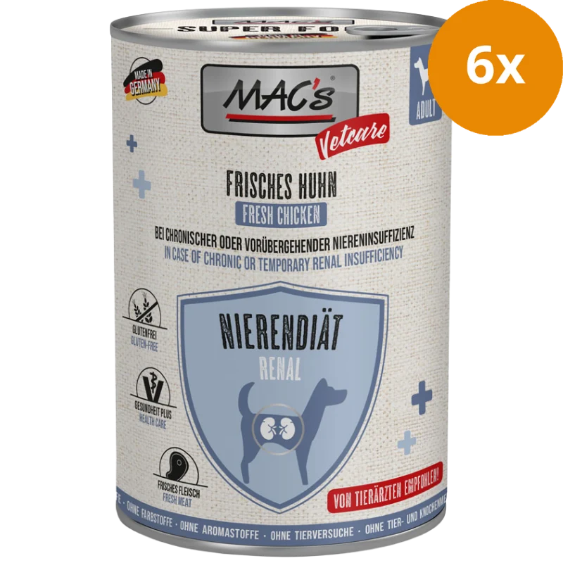 MAC's Dog Vetcare Nierendiät Huhn 400 g