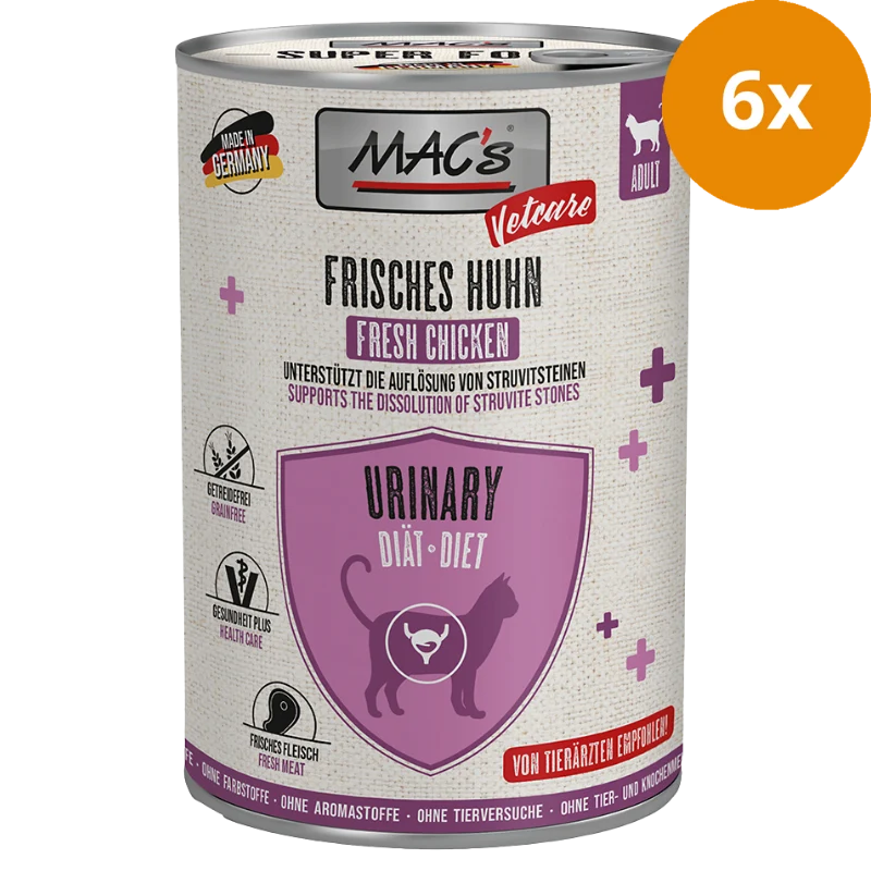 MAC's Cat Vetcare Urinary Huhn 400 g