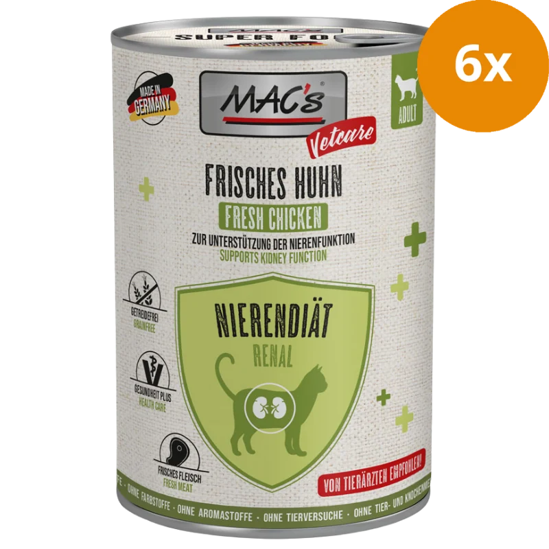 MAC's Cat Vetcare Nierendiät Huhn 400 g