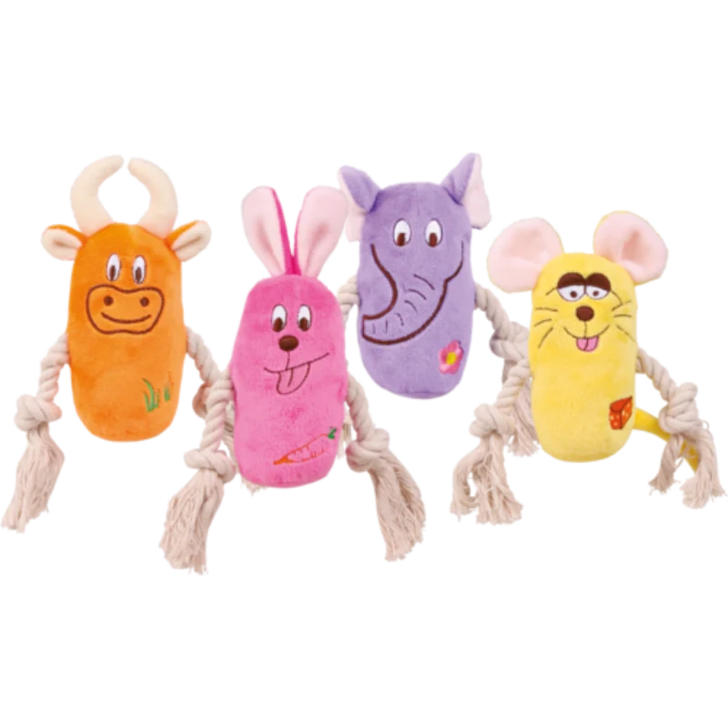 TRIXIE Tier mit Tau und Squeaker