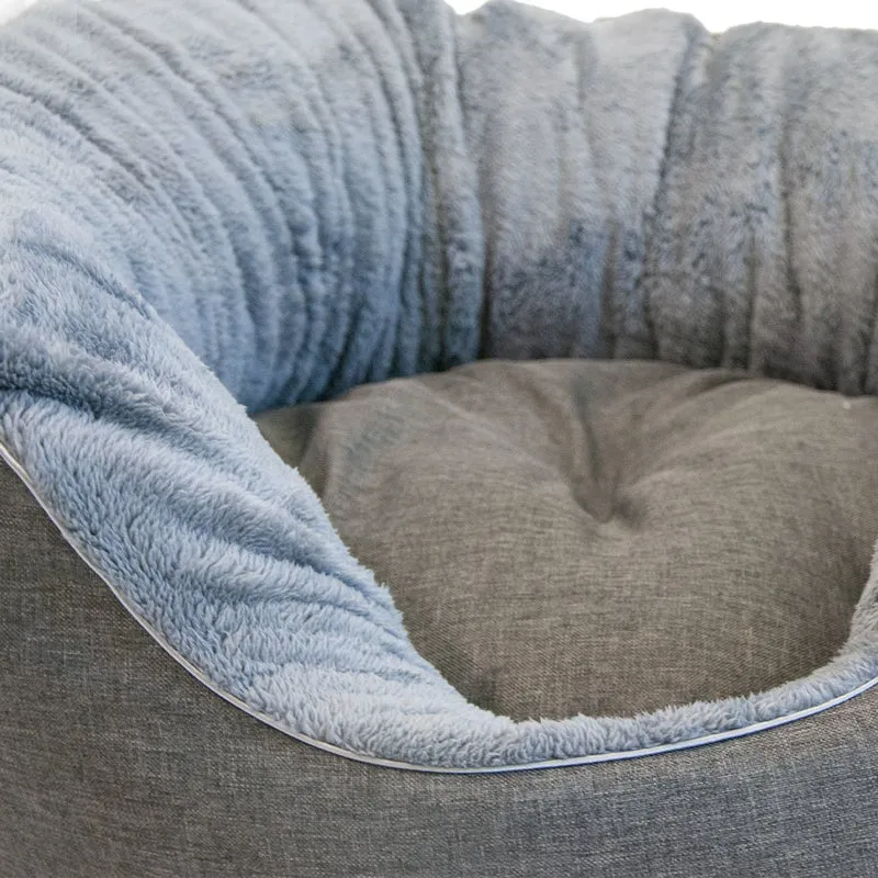 Das Beruhigende - Hundebett mit Plüsch