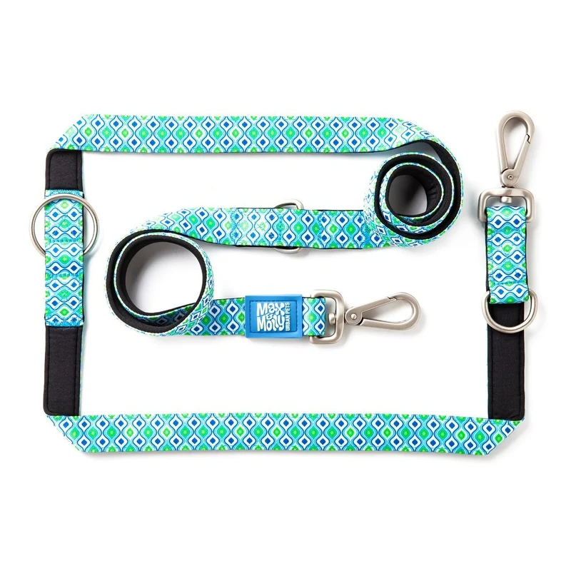 Multifunktionsleine Retro Blue