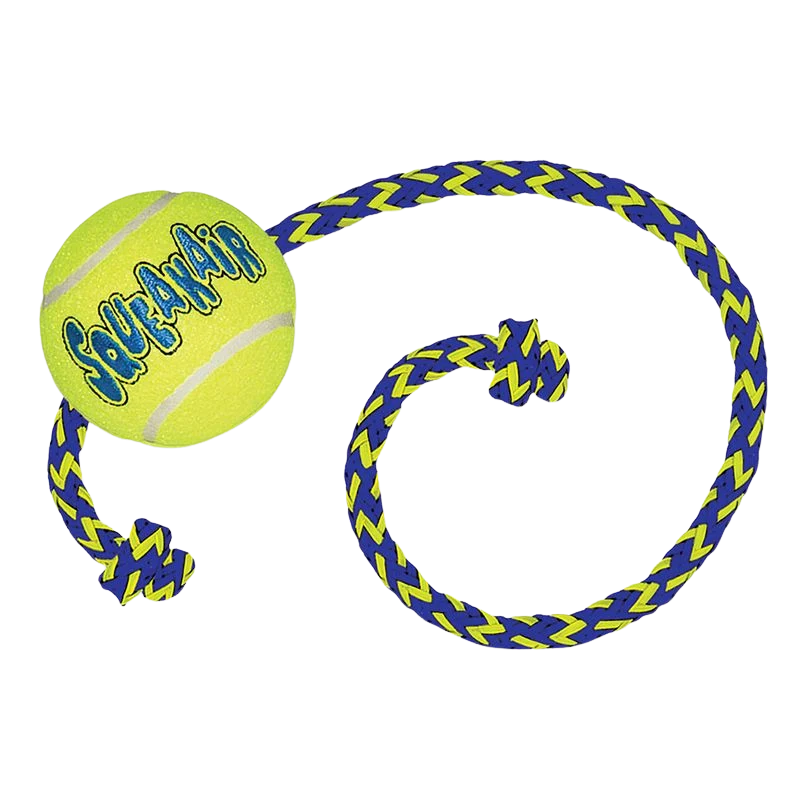 KONG SqueakAir Balls mit Seil