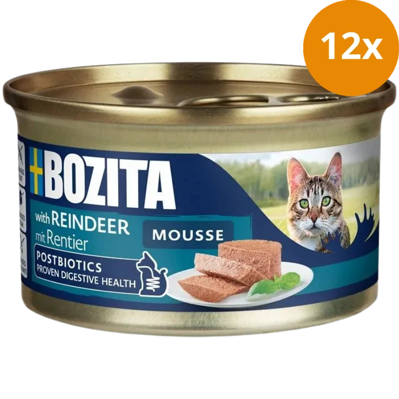 Bozita Cat Dose Mousse Rentier 85 g