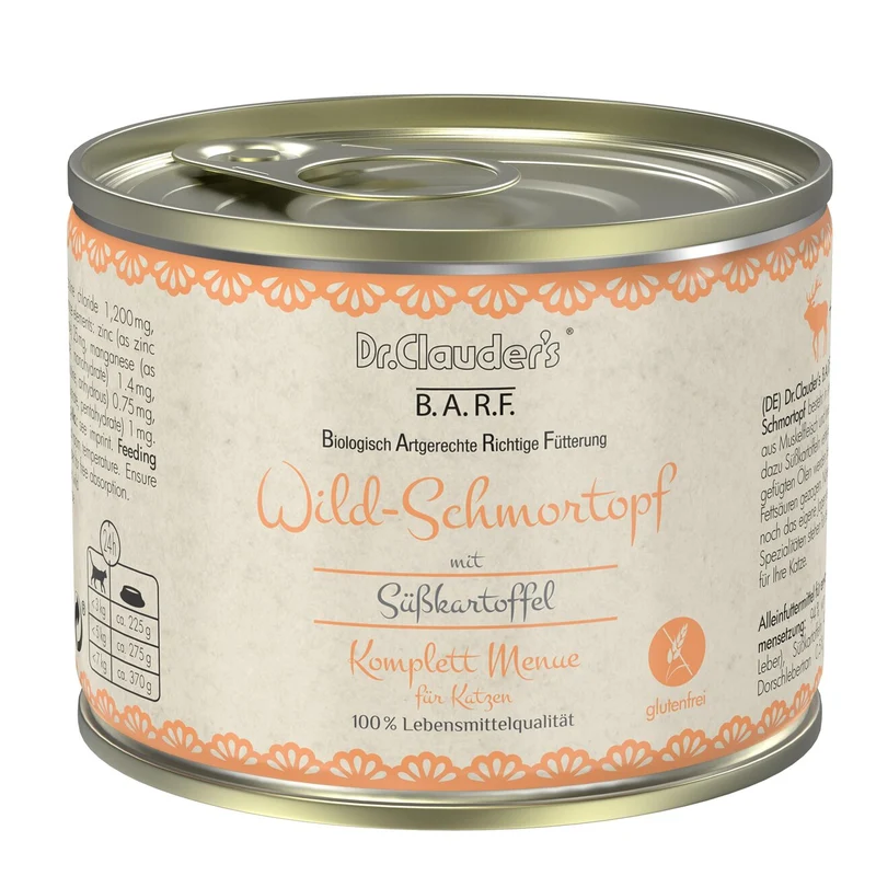 Barf Cat Komplettmenü Wild Schmortopf