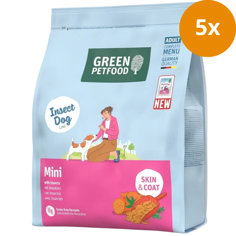 Green Petfood Mini with Insects