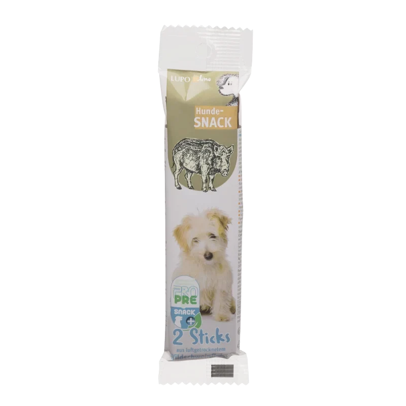 Luposan Lupolino Hunde-Sticks Wildschwein 2 Stück 50 g