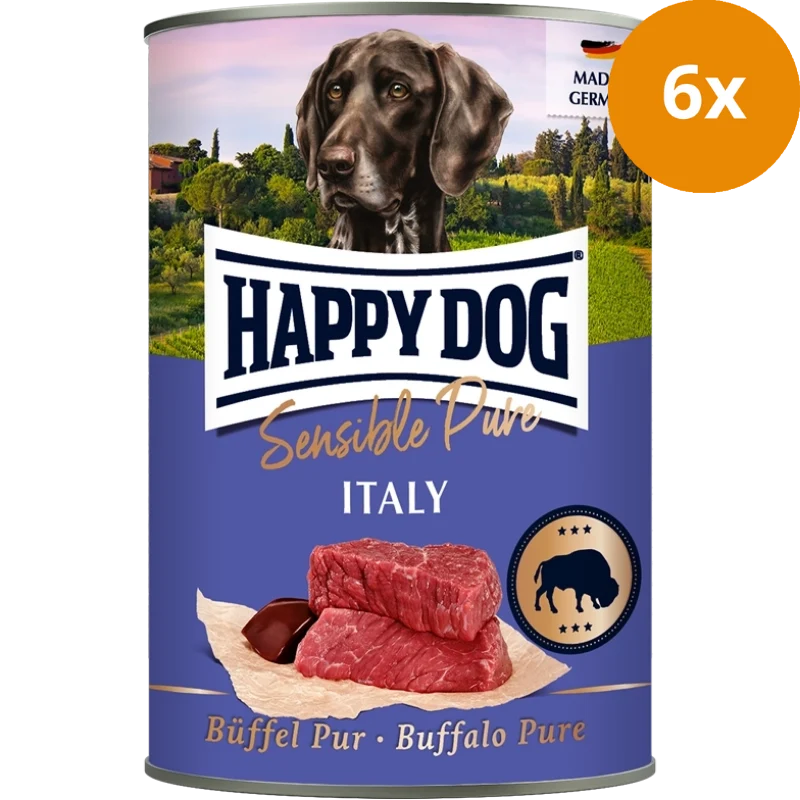 Happy Dog Sensible Pure Italy Büffel Pur 400 g