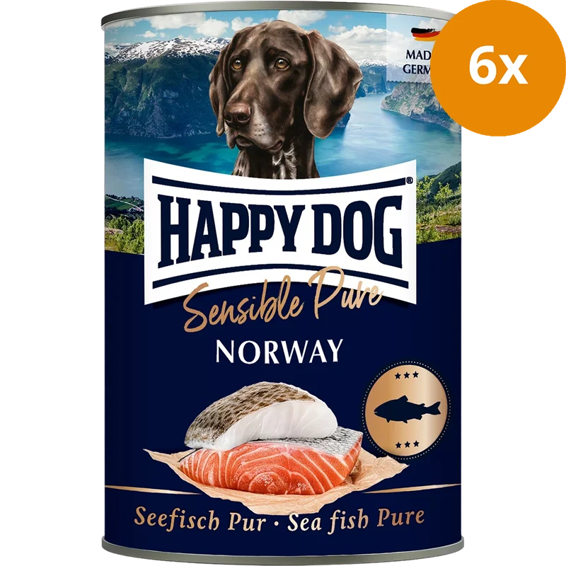 Happy Dog Sensible Pure Norway Seefisch Pur 400 g