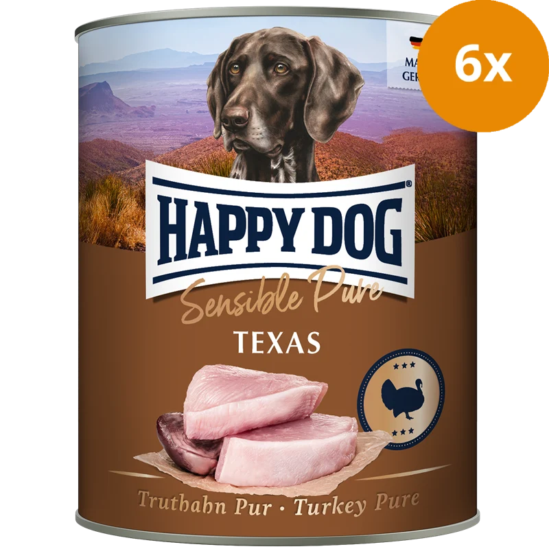 Happy Dog Sensible Pure Texas Truthahn Pur 800 g