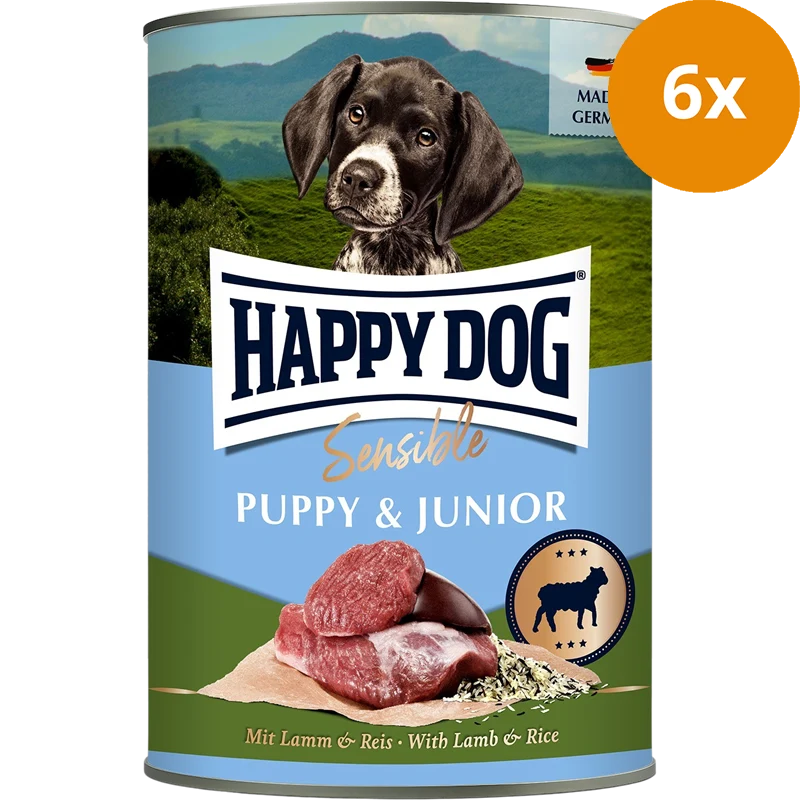Happy Dog Sensible Puppy Lamm & Reis 400 g