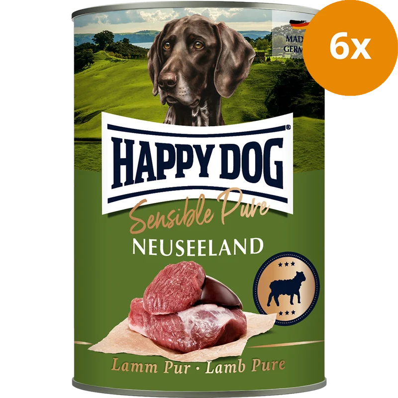 Happy Dog Sensible Pure Neuseeland Lamm Pur 400 g