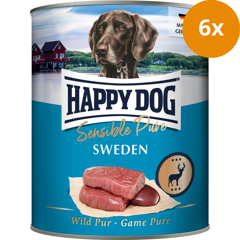 Happy Dog Sensible Pure Sweden Wild Pur 800 g
