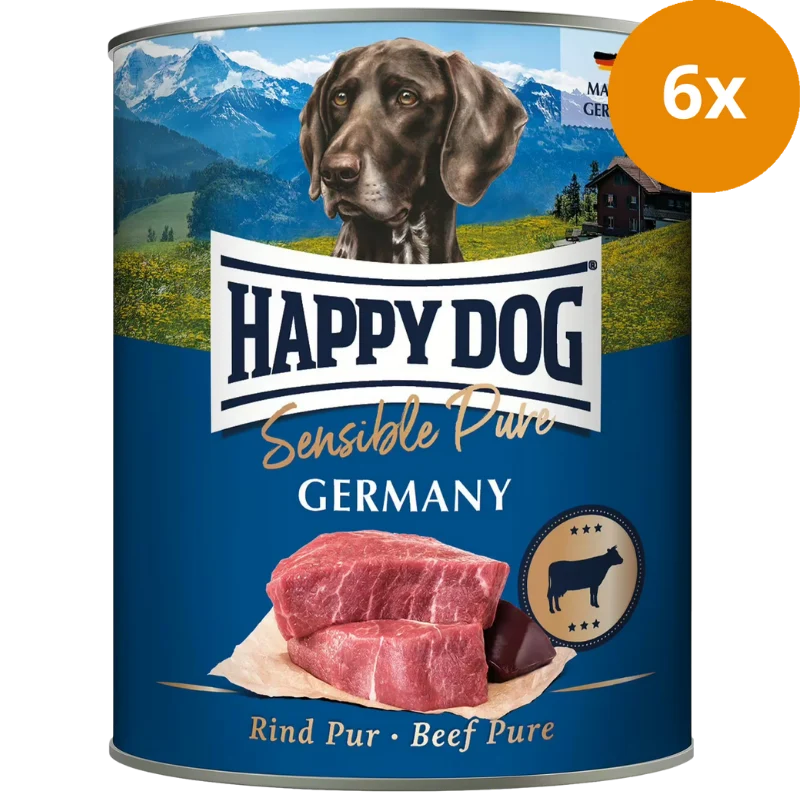 Happy Dog Sensible Pure Germany Rind Pur 800 g