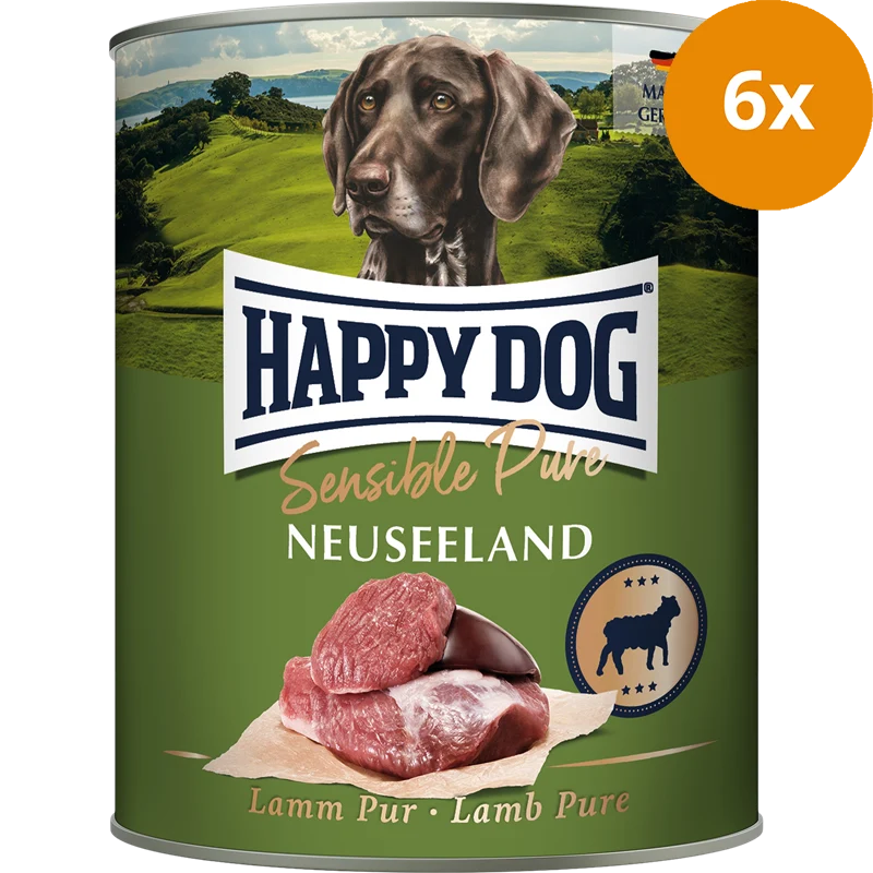 Happy Dog Sensible Pure Neuseeland Lamm Pur 800 g