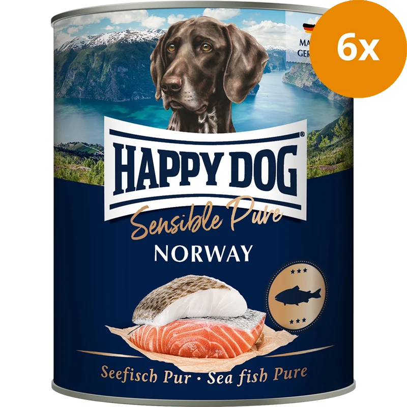 Happy Dog Sensible Pure Norway Seefisch Pur 800 g