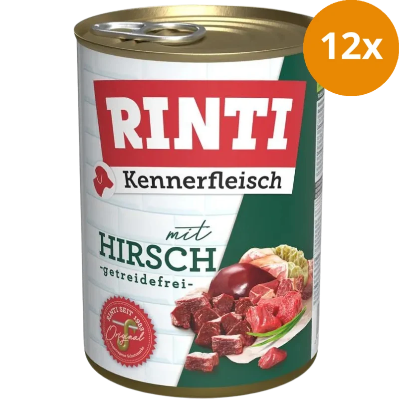 Rinti Kennerfleisch Hirsch 400 g