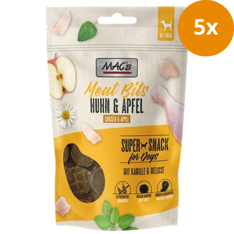 MAC's Dog Meat Bits Huhn & Apfel 90 g